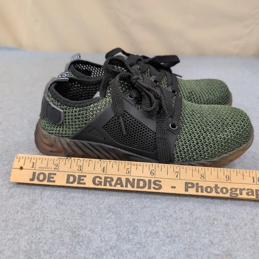 Indestructible Shoes Ryker Steel Toe Safety Sneakers Olive Green Mens 6.5 NA305 - Picture 8 of 8